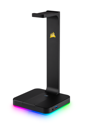 Corsair ST100 Gaming Premium headset Stand med 7.1 Surround, RGB LED