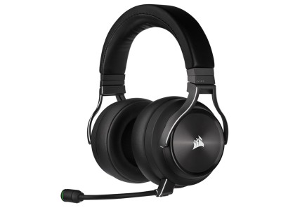 Corsair Virtuoso Wireless XT Gamingheadset, USB, 3,5 mm minijack, Bluetooth, PC, konsol - Svart