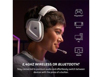 Corsair VOID WIRELESS V2, RF/Bluetooth, iCue RGB - Vit#4