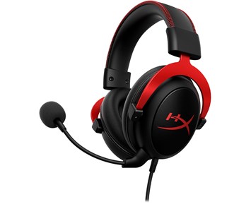 HyperX Cloud II, USB - Svart/Röd