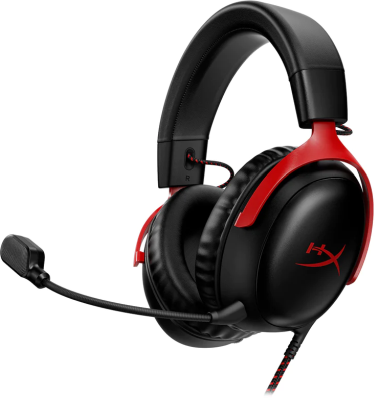 HyperX Cloud III Wireless - Svart/Röd#2