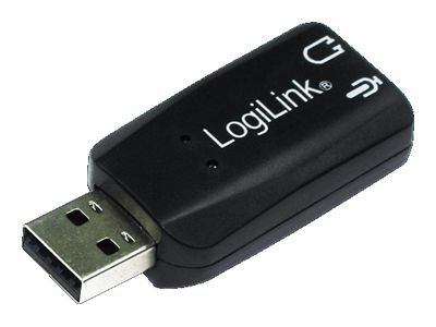 LogiLink UA0053, USB 2.0, ljudkort stereo