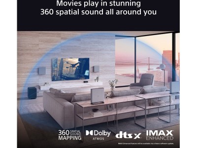 Sony Bravia Theater Quad hemmabiosystem 4 högtalare, Dolby Atmos®, 360 spatial sound mapping, Google assistant#2