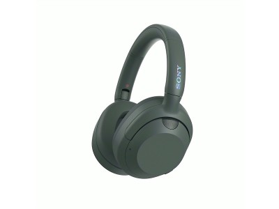 Sony ULT WEAR trådlösa hörlurar Over-Ear med mic (forest gray) Brusreducering, djup bas, upp till 30 t batteritid, Bluetooth, IOS och Android