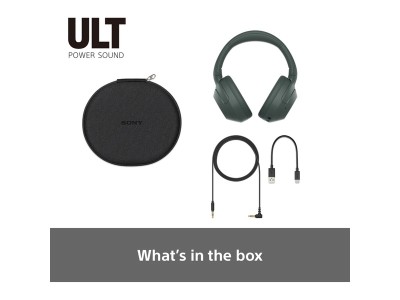 Sony ULT WEAR trådlösa hörlurar Over-Ear med mic (forest gray) Brusreducering, djup bas, upp till 30 t batteritid, Bluetooth, IOS och Android#2