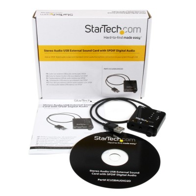 StarTech USB Stereo Audio Adapter, USB, 24-bit/96kHz, S/PDIF ut#3