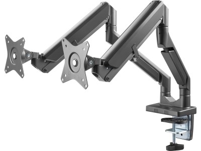 Andersson monitor dual desk mount gas 17-32" För monitor 17-32", Max 9 kg, VESA 75x75/100x100
