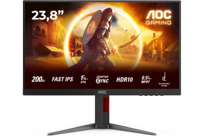 23,8" AOC 24G4HA, Fast IPS 1920x1080, 1 ms, 200Hz G-Sync, höjdjusterbar, pivot, 2xHDMI/DP, högtalare#2