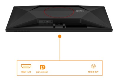 27" AOC 27G42E, Fast IPS 1920x1080, 0,5 ms, 180Hz, HDR10, HDMI/DP#5