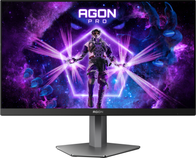 24.1" AOC AG246FK, Ultra-Fast TN eSports 1920x1080, 0.3 ms, 540Hz Adaptive-Sync, höjdjusterbar, pivot, 2xHDMI/DP, USB 3.2-hubb#1