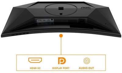 27" AOC CQ27G4X, Curved Fast VA 2560x1440, 0,5 ms, 180Hz Adaptive-Sync, 1500R, höjdjusterbar, 2xHDMI/DP#5