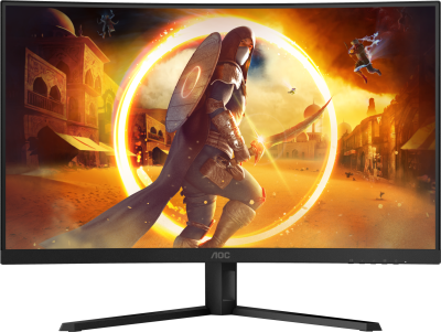 31.5" AOC CQ32G4VE, Curved Fast VA 2560x1440, 0.5 ms, 180Hz Adaptive-Sync, 1500R, 2xHDMI/DP Black/Grey