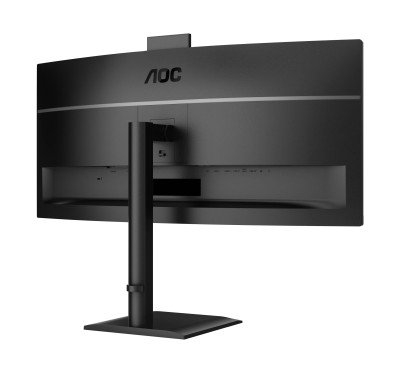 34" AOC CU34E4CW, Curved VA 3440x1440, 4 ms, 120Hz FreeSync, 1500R, höjdjusterbar, 2xHDMI/DP/USB-C 90W, högtalare, webbkamera, USB 3.2-hubb, 5 års garanti#7