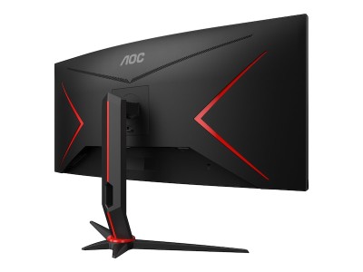 34" AOC CU34G2XP, Curved VA 3440x1440, 1 ms, 180Hz FreeSync, HDR400, 1500R, höjdjusterbar, 2xHDMI/2xDP, USB-hubb#6