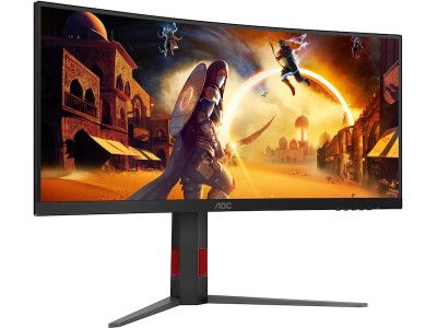 AOC 34" curved gamingskärm CU34G4Z 3440x1440 VA, 240hz, 0.3ms, 3000:1, HDR400, 2xHDMI/DP#2