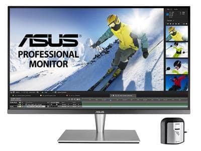 32" Asus ProArt PA32UC-K, IPS QLED 4K/3840x2160, HDR, Rec.2020, 5 ms, höjdjusterbar, pivot, DP/4xHDMI/USB-C 60W, USB-hub