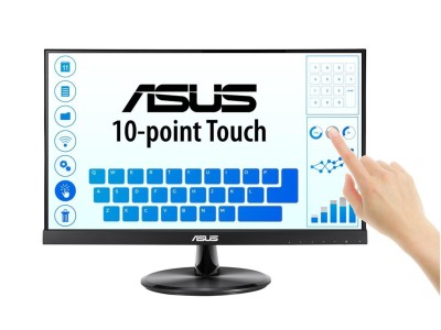 21.5" Asus VT229H, IPS 1920x1080 Multi-Touch, 5 ms, 75Hz, VGA/HDMI, högtalare