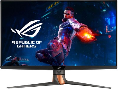 32" Asus ROG Swift PG32UQXR, QuantomDot IPS 3840x2160, 1 ms, 160Hz FreeSync Premium Pro, HDR10, höjdjusterbar, 2xHDMI/2xDP, USB-hubb