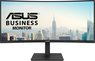 34" Asus VA34VCPSR, Curved VA 3440x1440, 4 ms, 100Hz, 1500R, höjdjusterbar, HDMI/DP/USB-C 96W, LAN, högtalare, USB 3.2-hubb