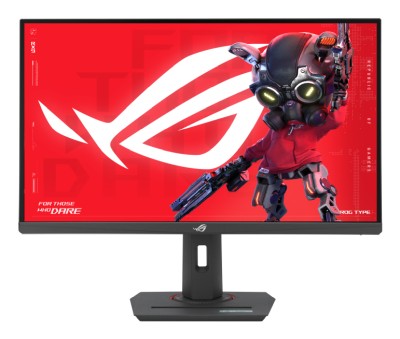 27" Asus ROG Strix XG27UCS, Fast IPS 4K/3840x2160, 1 ms, 160Hz G-Sync, HDR10, höjdjusterbar, pivot, HDMI/DP/USB-C 15W, USB 3.2-hubb