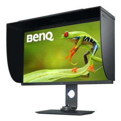 31.5" BenQ SW321C, IPS 3840x2160/4k/UHD, 5 ms, 10-bit färg, 2xHDMI/DP/USB-C 60W, USB 3.1-hub, kortläsare - Svart