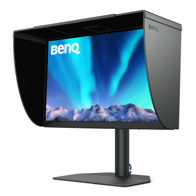 27" BenQ PhotoVue SW272U, IPS 4K/3840x2160, 5 ms, höjdjusterbar, pivot, HDR10, 2xHDMI/DP/USB-C 90W, USB 3.1-hubb, kortläsare