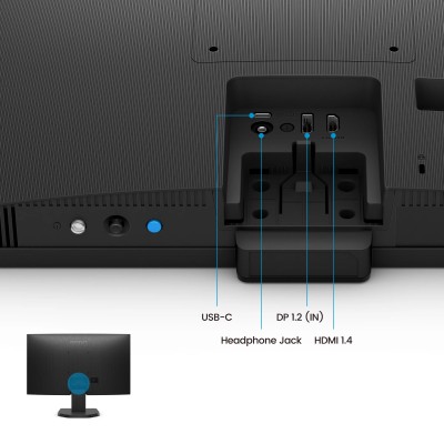 23.8" BenQ GW2490C, IPS 1920x1080, 5 ms, 144Hz FreeSync, HDMI/DP/USB-C, högtalare#5