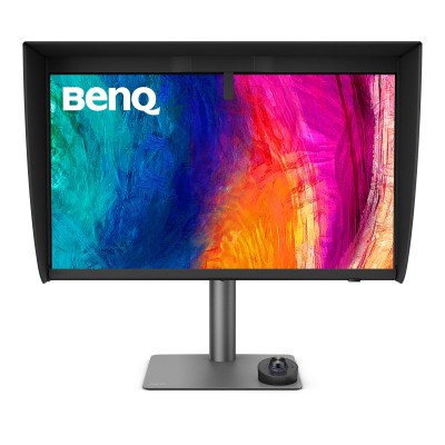27" BenQ PD2770U, IPS 4K/3840x2160, 5 ms, höjdjusterbar, pivot, 2xHDMI/DP/USB-C 96W, USB 3.2-hubb#1