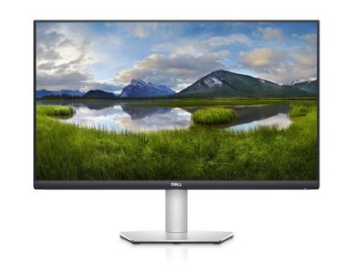 27" Dell S2722QC, IPS 3840x2160, 4 ms, höjdjusterbar, pivot, 2xHDMI/USB-C 65W, högtalare