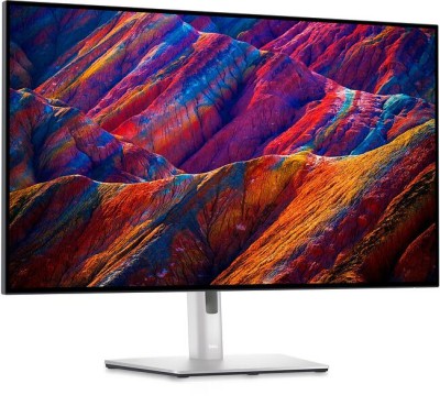 31.5" Dell U3223QE, IPS 4K/3840x2160, 5 ms, höjdjusterbar, pivot, HDMI/DP/USB-C 90W, USB 3.2-hubb, LAN#1