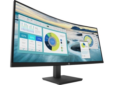 34" HP P34hc G4, Curved IPS 3440x1440, 5 ms, 1500R, höjdjusterbar, HDMI/DP/USB-C, högtalare, USB 3.2-hubb#2