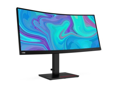 34" Lenovo G34w-20, Curved VA 3440x1440, 4 ms, höjdjusterbar, HDMI/DP/USB-C 75W, USB 3.2-hubb#1