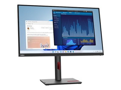 27" Lenovo ThinkVision T27p-30, IPS 4K/3840x2160, 4 ms, höjdjusterbar, pivot, HDMI/DP/USB-C 90W, USB 3.2-hubb#1