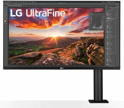 32" LG 32UN880P-B, IPS 4K/3840x2160, 5 ms, HDR10, höjdjusterbar, pivot, 2xHDMI/DP/USB-C 60W, högtalare, USB 3.0-hubb#2