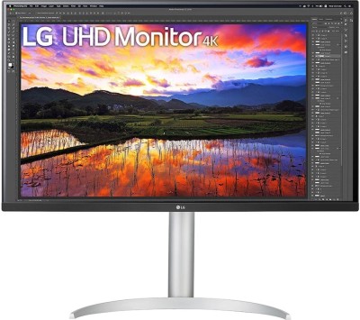 31.5" LG 32UP550N, VA 4K/3840x2160, 4 ms, HDR10, höjdjusterbar, 2xHDMI/DP/USB-C 90W, högtalare, USB-hubb