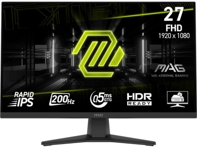 27" MSI 272F, Rapid IPS 1920x1080, 0,51 ms, 200Hz FreeSync Premium, HDMI/DP#1