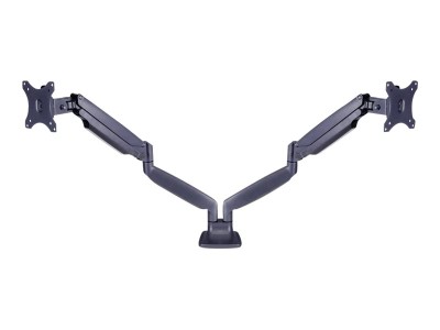 Bordsfäste Multibrackets M Deskmount Gas Spring Dual, 2 skärmar 15-27" - Svart