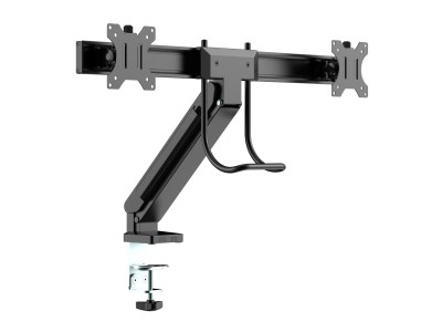 Bordsfäste Multibrackets M Deskmount Slim Basic Dual, 2 skärmar 17-27" - Svart