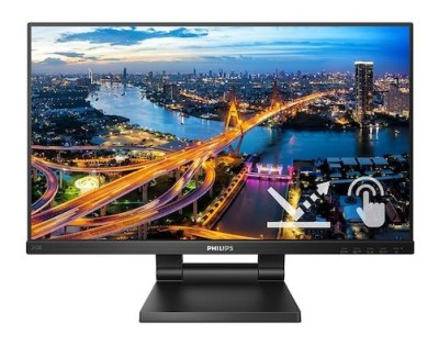 23.8" Philips 242B1TC/00, IPS 1920x1080, 4 ms, 10-point touch, VGA/HDMI/DP, högtalare, USB-hubb