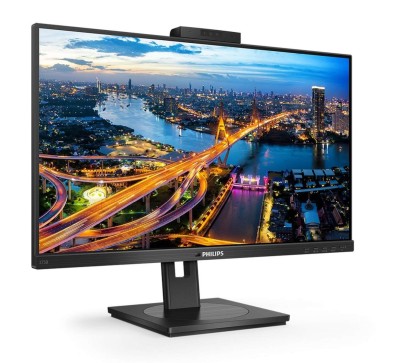 27" Philips 275B1H/00, IPS 2560x1440, 4 ms, 75Hz, höjdjusterbar, pivot, VGA/DVI/HDMI/DP, högtalare, webbkamera, USB 3.2-hubb#1