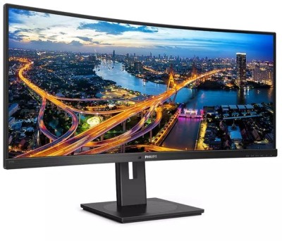 34" Philips 345B1C/00, Curved VA 3440x1440, 5 ms, 100Hz, höjdjusterbar, 2xHDMI/DP, USB 3.2-hubb, högtalare#1