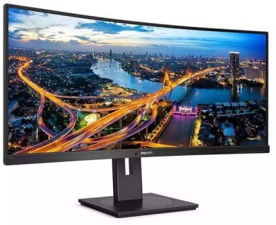 34" Philips 346B1C, Curved VA 3440x1440, 4 ms, 100Hz, 1500R, höjdjusterbar, HDMI/DP/USB-C 90W, högtalare, USB 3.2-hubb#2