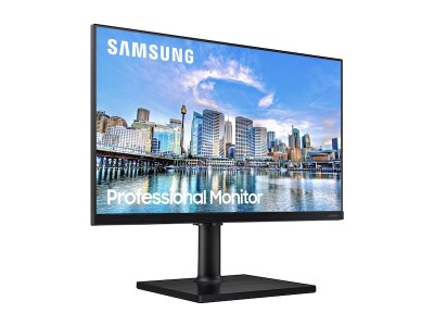 24" Samsung F24T450, IPS 1920x1080, 5 ms, 75Hz, höjdjusterbar, pivot, DVI/2xHDMI/DP, USB 2.0-hubb