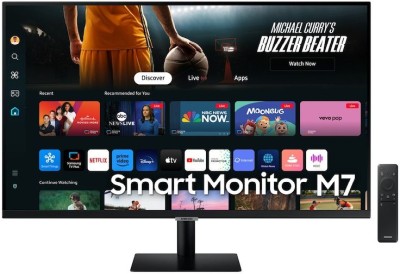 32" Samsung Smart M70D 32DM702, VA 4K/3840x2160, 4 ms, HDR10, 2xHDMI/USB-C 65W, WiFi/Bluetooth, högtalare, USB 2.0-hubb, fjärrkontroll#1