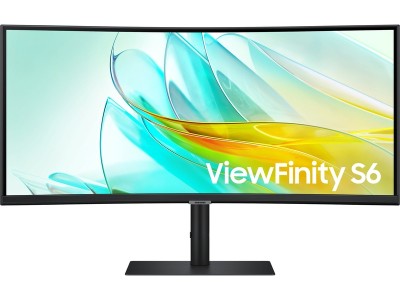 34" Samsung S34C652U, Curved VA 3440x1440, 5 ms, 100Hz Freesync, HDR10, 1000R, höjdjusterbar, HDMI/DP, högtalare, USB 3.2-hubb#2