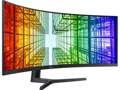 49" Samsung ViewFinity S9 S49F950UAU, Curved VA 5120x1440, 4 ms, 120Hz, HDR400, 1000R, höjdjusterbar, 2xHDMI/DP/USB-C 90W, LAN, högtalare, USB 3.2-hubb#2