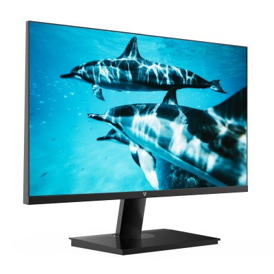 27" V7 L270V0-E, IPS 1920x1080, 5 ms, 100Hz FreeSync, VGA/HDMI, högtalare#1