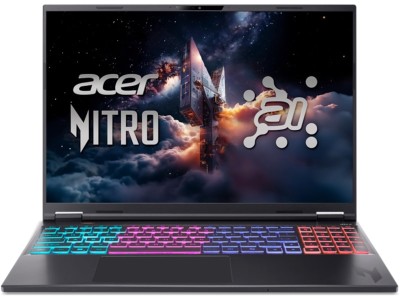 Acer Nitro 16S AI AN16S 16" WQXGA GeForce RTX 5070 Ti, Ryzen AI 7 350, 32 GB RAM, 1 TB SSD, Windows 11 Home