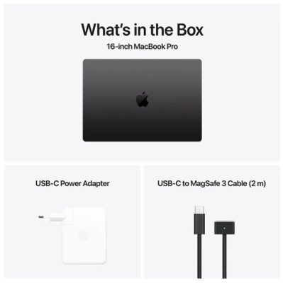 Apple MacBook Pro 16 tum, M4 Max 16-Core CPU 40-Core GPU, 48 GB minne, 1 TB SSD - Rymdsvart#4