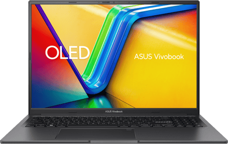 Asus VivoBook 16X K3605VV-MX140X, 16" 3.2K OLED matt 120Hz, Intel Core i7-13700H, 32 GB, 1 TB PCIe SSD, GeForce RTX4060, WiFi 6E, bakbelyst tangentbord, Win11